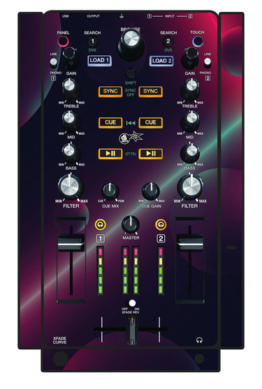 Akai Pro AMX Skin Retro Bubble